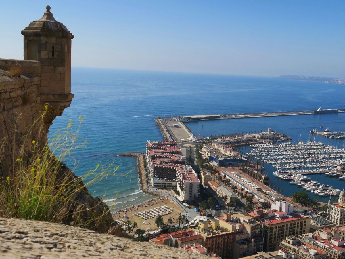 Alicante, Španielsko, mesto, hrad