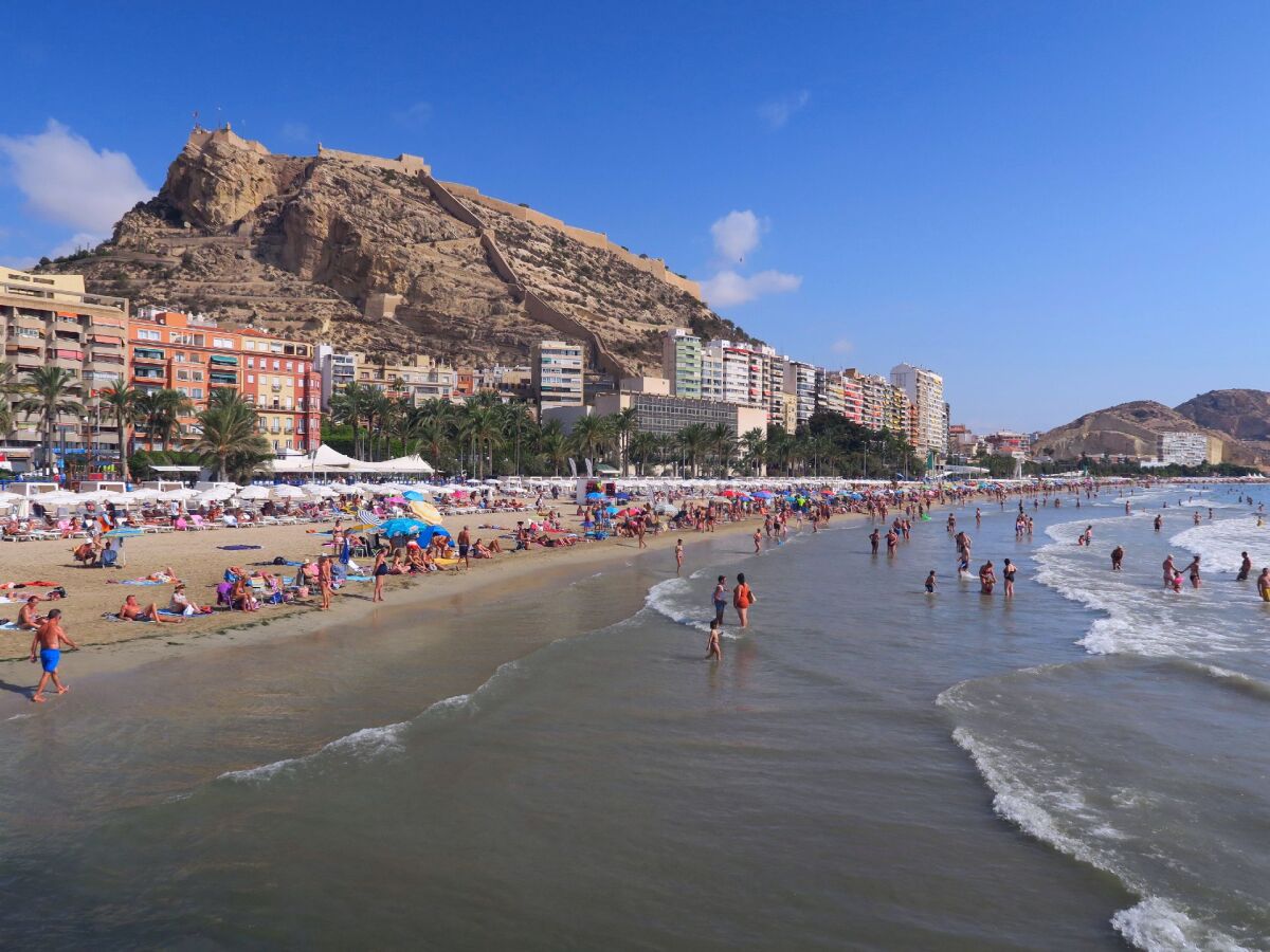 Alicante, Španielsko, mesto, pláž