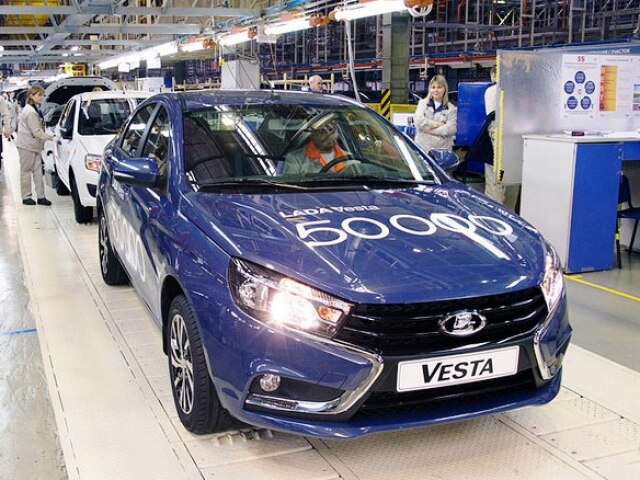 Lada Vesta - exemplár 50 000