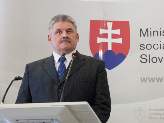 Ján Richter, minister práce