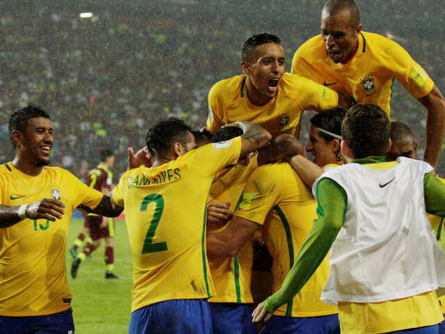 Brazília, futbal, radosť