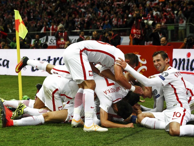 Poľsko, futbal, radosť