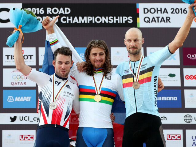 Peter Sagan, Tom Boonen, Mark Cavendish