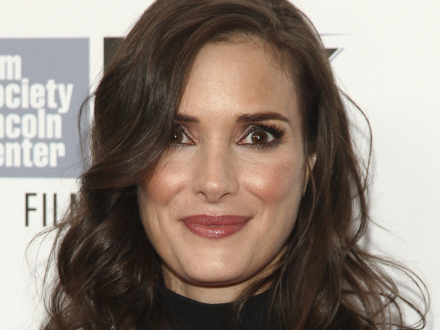 Herečka Winona Ryder na zábere z roku 2015.