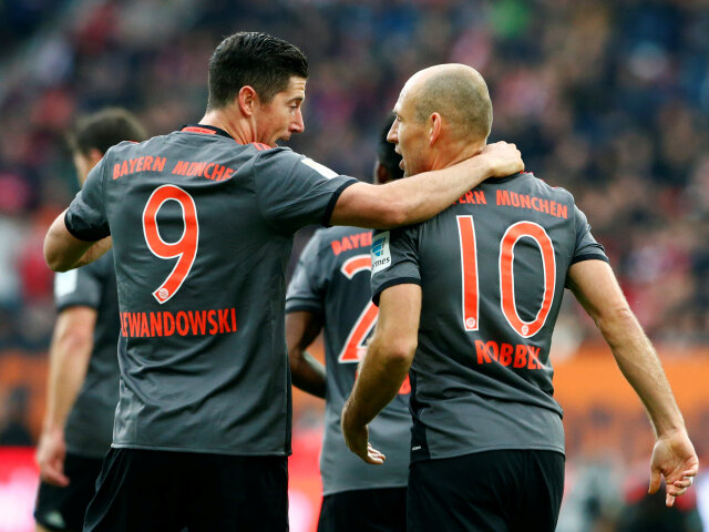 Robert Lewandowski, Arjen Robben, Bayern Mníchov
