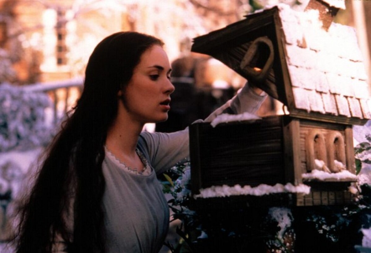 Rok 1994: Herečka Winona Ryder na zábere z fi
