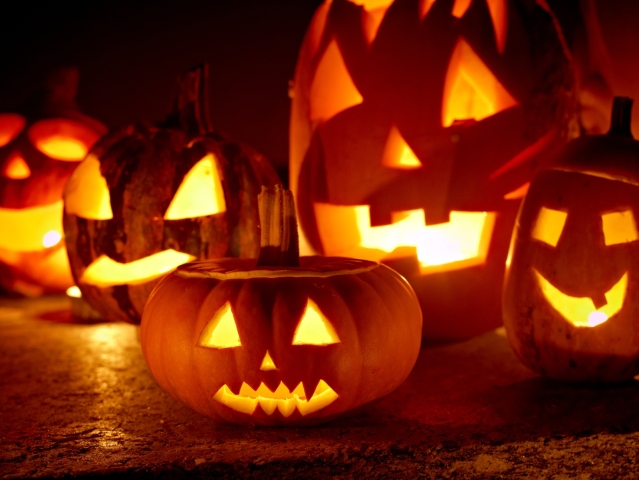halloween, tekvice
