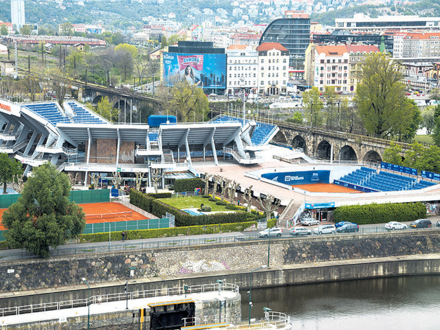 tenis, Praha, Štvanice, kurt