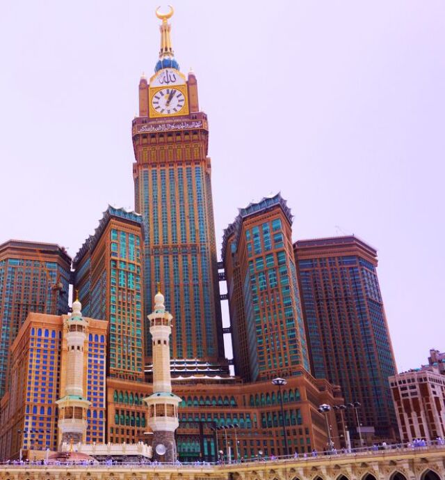 Abrádž al-Bajt, hotel, Mekka, Saudská Arábia,