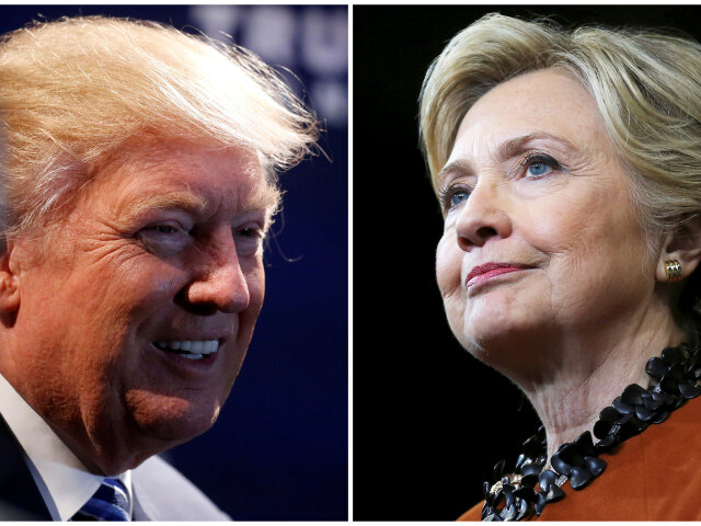 Donald Trump, Hillary Clinton, Hillary Clintonová, americké prezidentské voľby,
