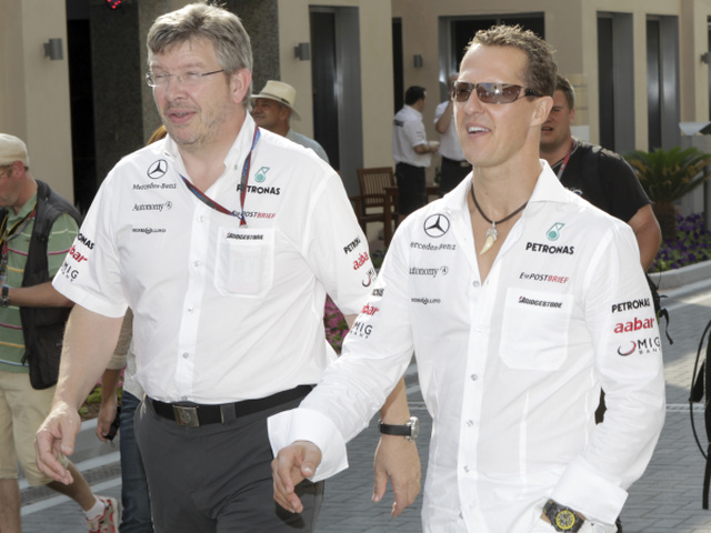 Ross Brawn, Michael Schumacher