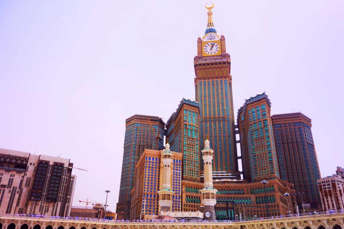 Abrádž al-Bajt, hotel, Mekka, Saudská Arábia,