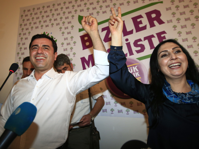 Selahattin Demirtas, Figen Yüksekdagová