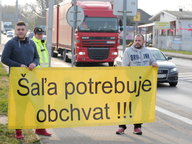 šaľa, obchvat