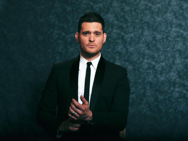 Kanadský spevák Michael Buble na archívnom zábere.