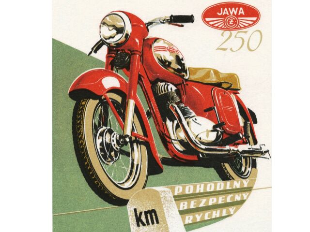Jawa 250 - plagát