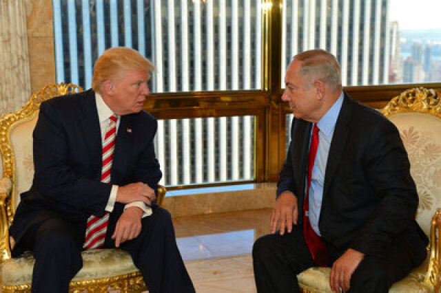 Netanjahu, Trump