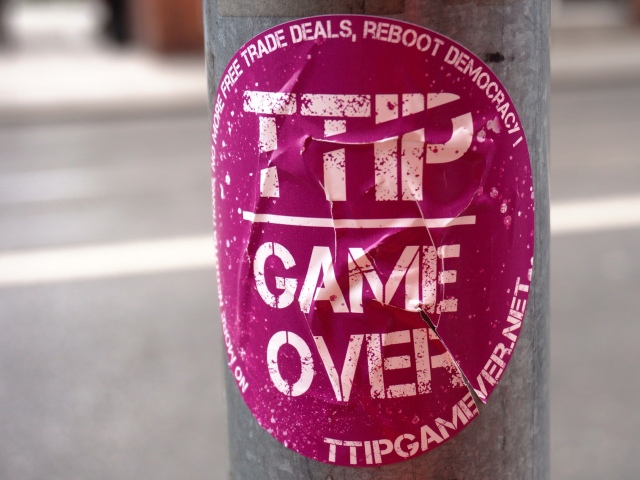 Plagát, TTIP