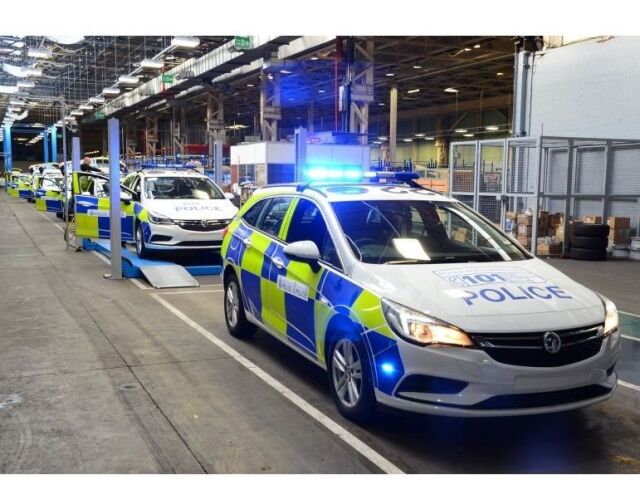 Vauxhall - výroba policjaných áut