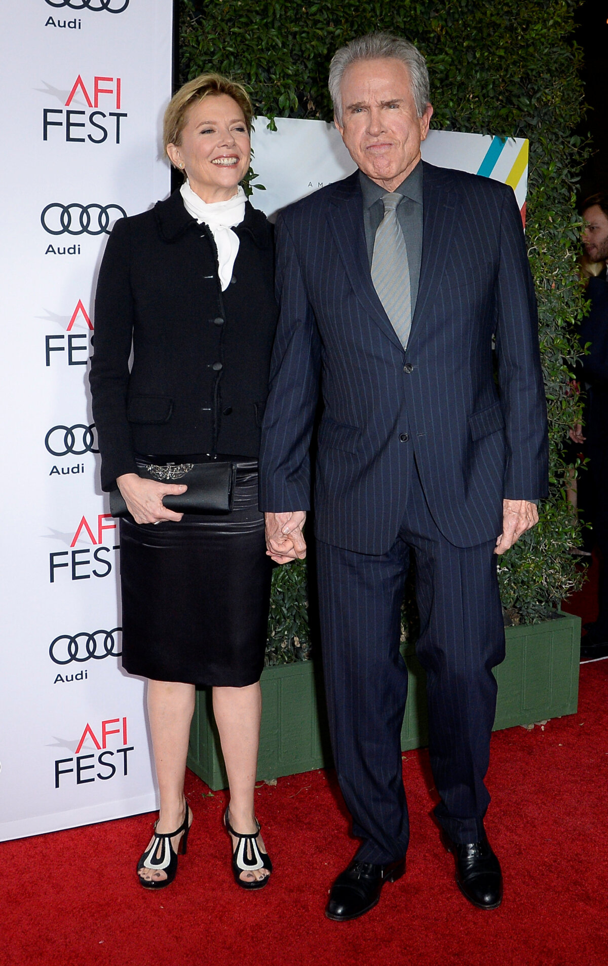 Režisér a herec Warren Beatty a jeho manželka Annette Bening.