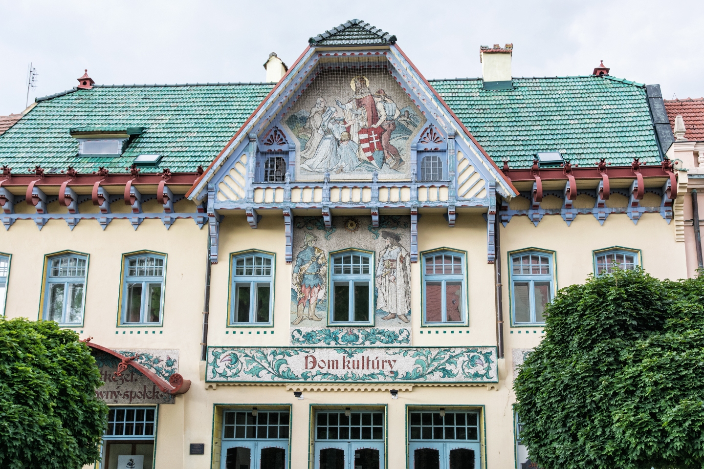 Jurkovičov dom v Skalici, ktorý architekt postavil pre priateľov Blahovcov.