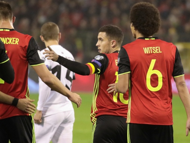 Futbalisti Belgicka.