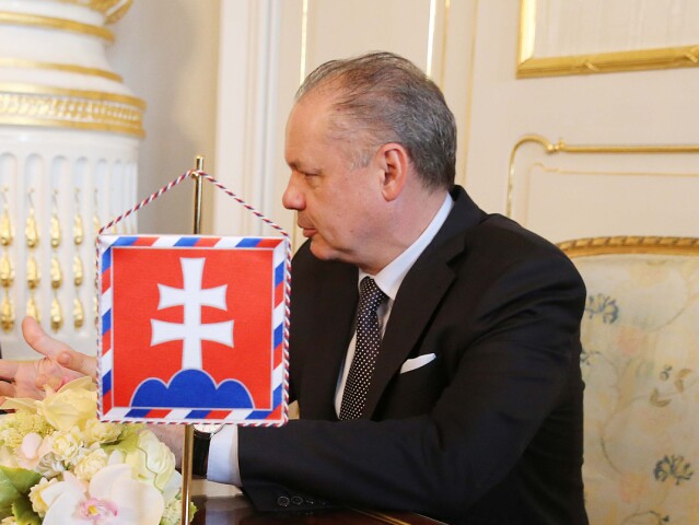 Danko, stretnutie s prezidentom, Kiska, prezidentský palác