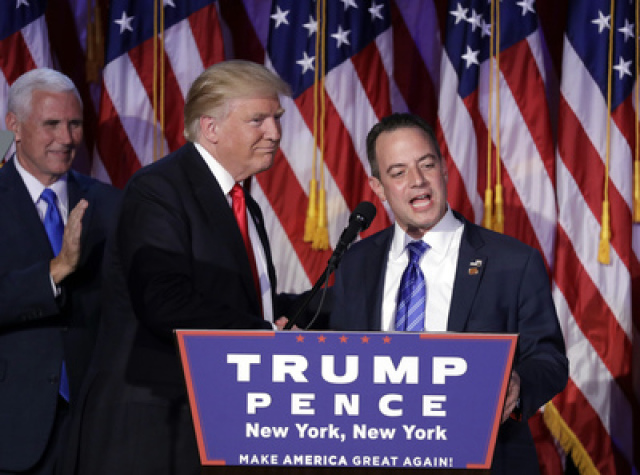 Donald Trump, Reince Priebus