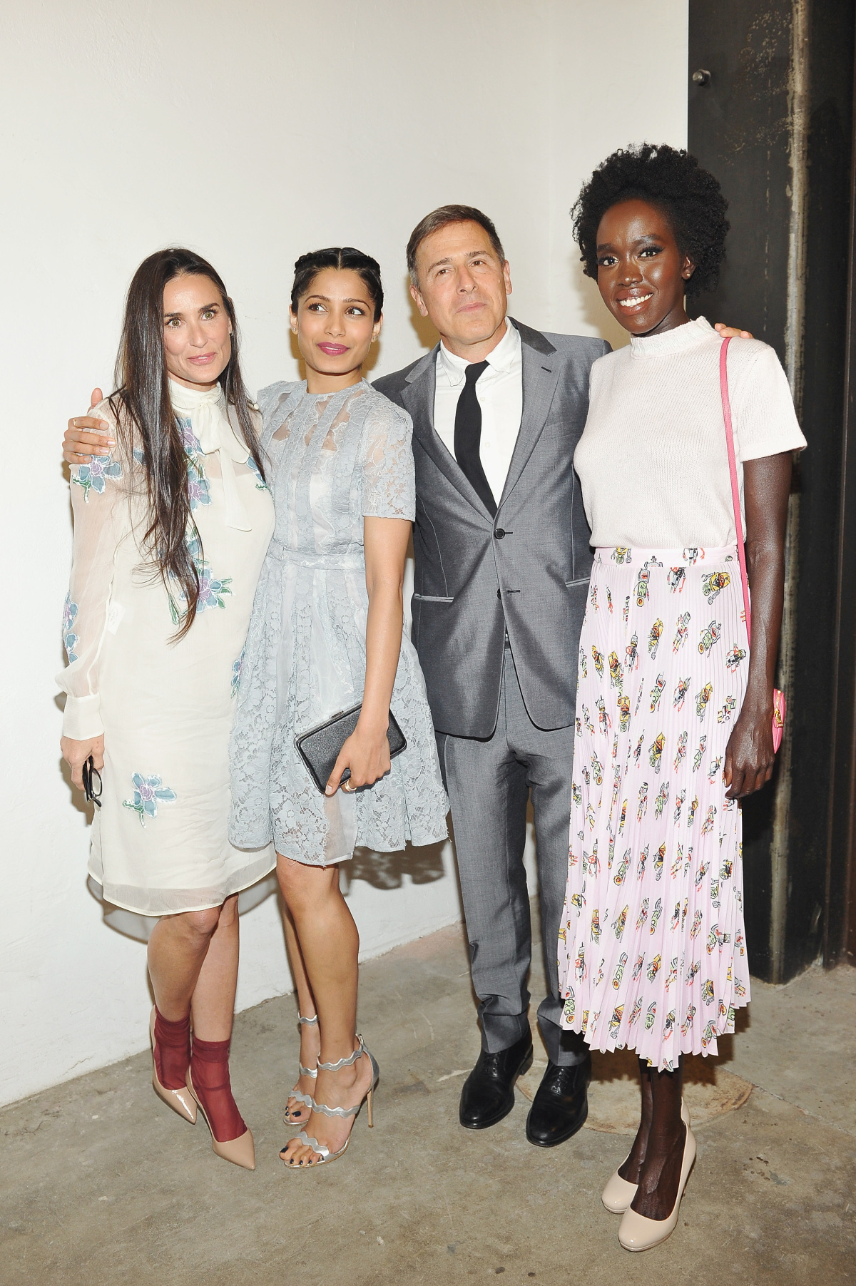 Demi Moore, Freida Pinto, režisér David O. Russell a herečka Kuoth Wiel