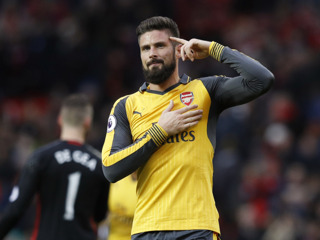 Olivier Giroud, Arsenal Londýn