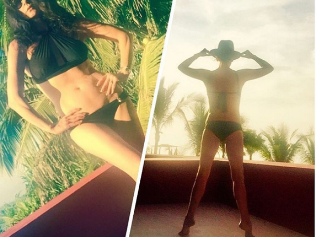 Herečka Catherine Zeta-Jones na zábere z Instagramu.