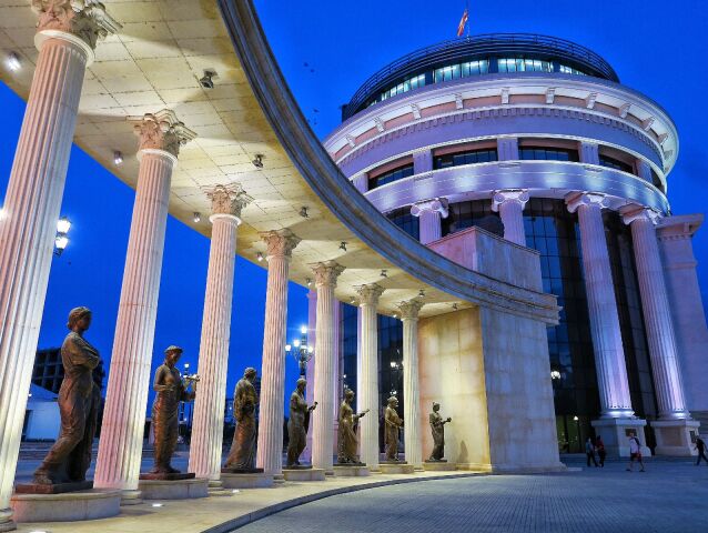 Skopje, Macedónsko,