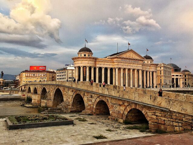 Skopje, Macedónsko,