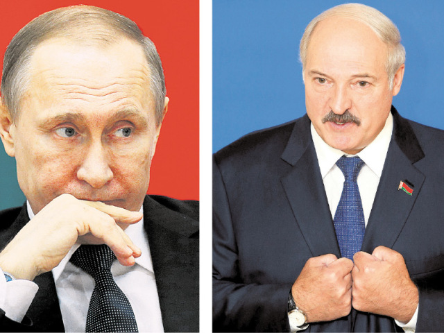 Vladimir Putin, Alexander Lukašenko