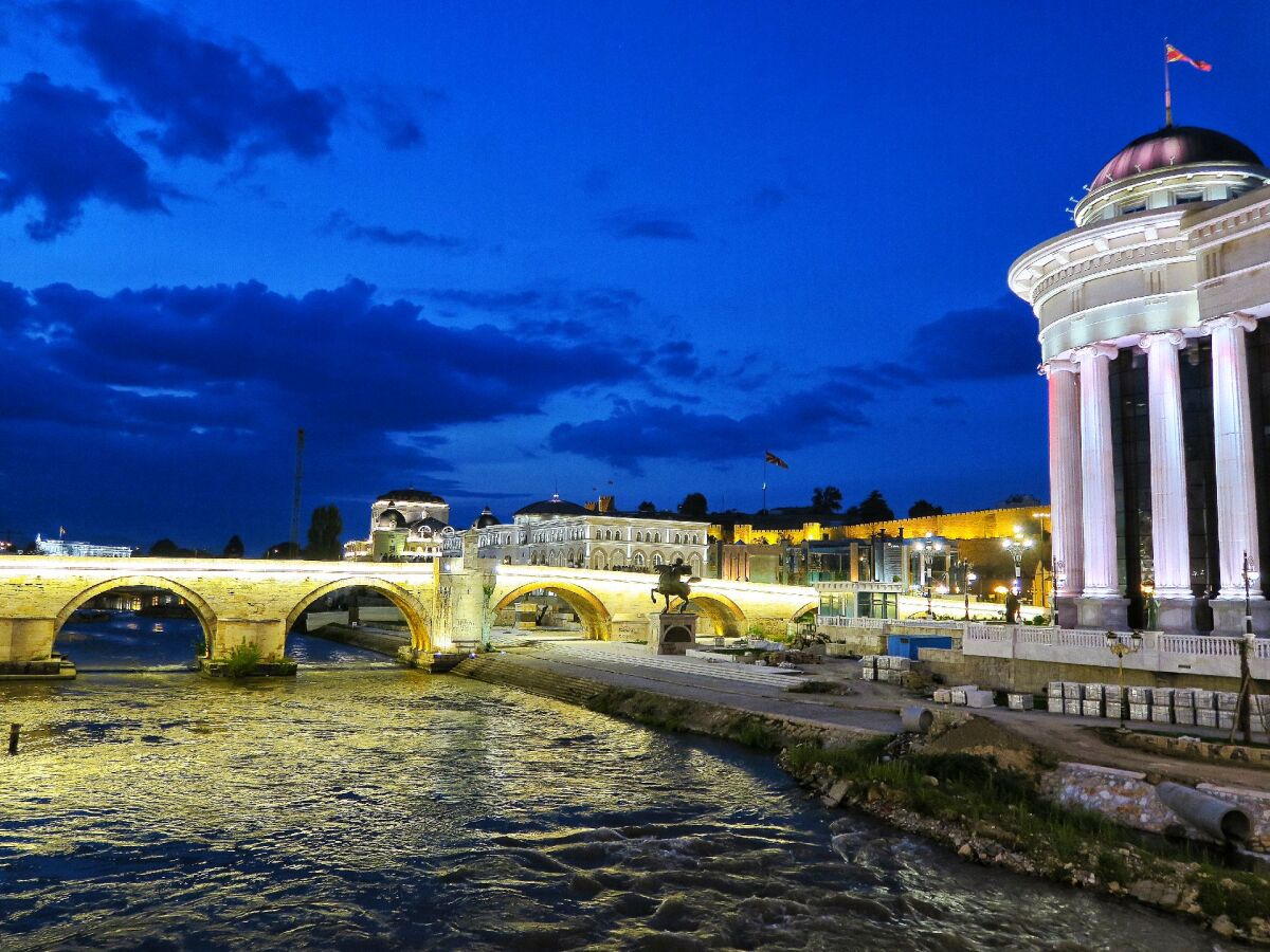 Skopje, Macedónsko,