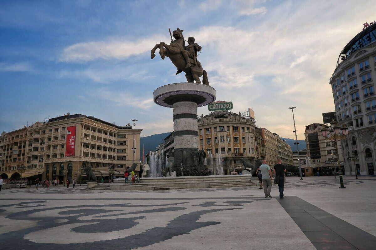 Skopje, Macedónsko,