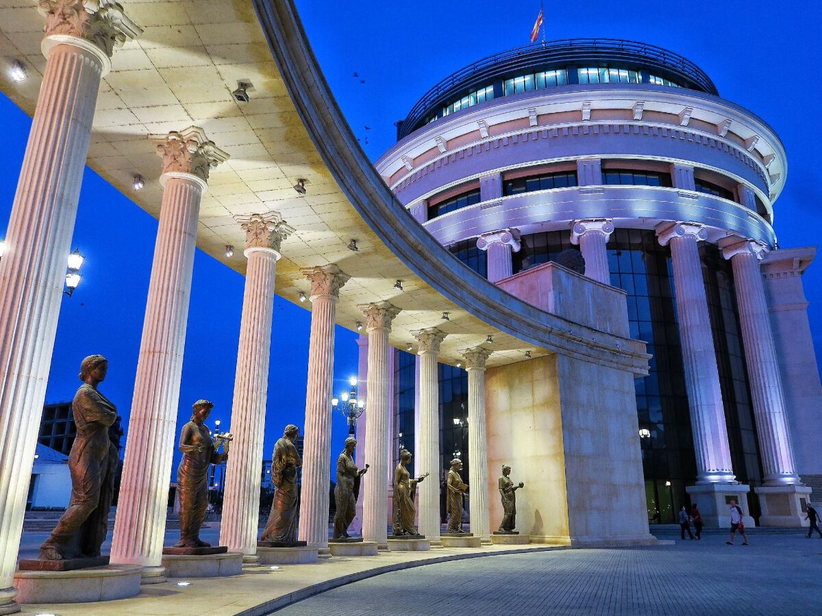 Skopje, Macedónsko,