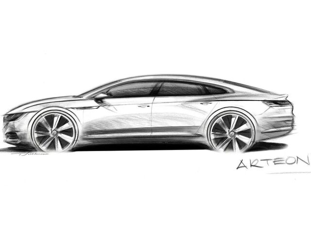 VW Arteon - 2017 skica