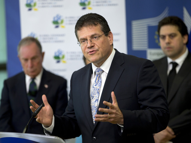 mroš šefčovič, energetická únia