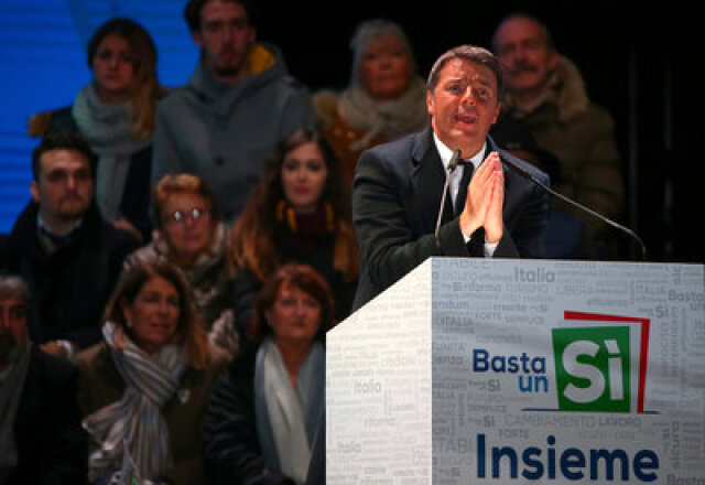 Matteo Renzi, Taliansko