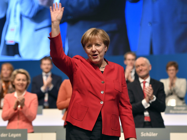 Germany Merkel Party Conference