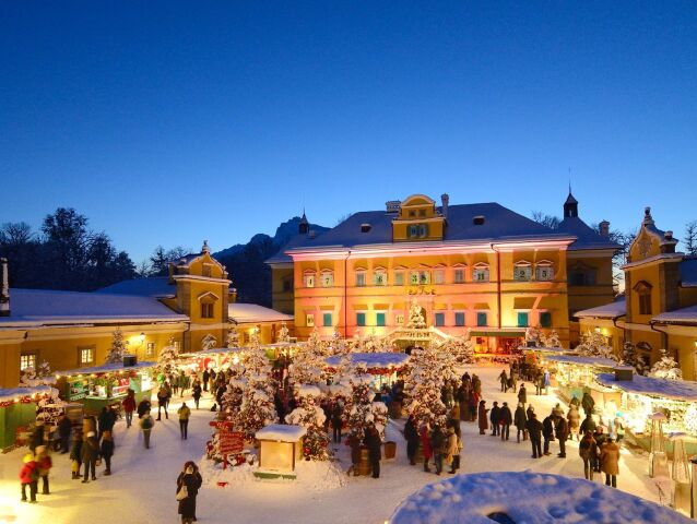Salzburg, advent, vianočné trhy, Hellbrunner Adventzauber,