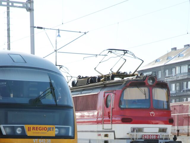 vlak, IC, Regiojet,