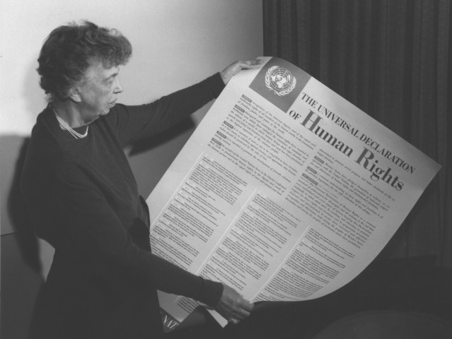 Eleanor Rooseveltová, Všeobecná deklarácia ľudských práv