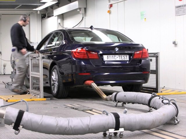 ADAC - emisný test