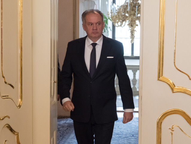 Andrej Kiska prezident slovenský
