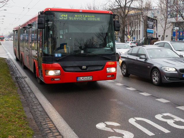 doprava, bus pruh, autobus,