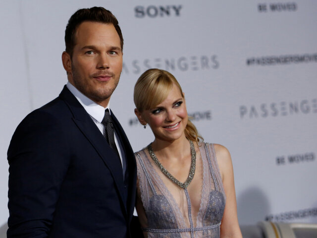 Herec Chris Pratt a jeho manželka Anna Faris.