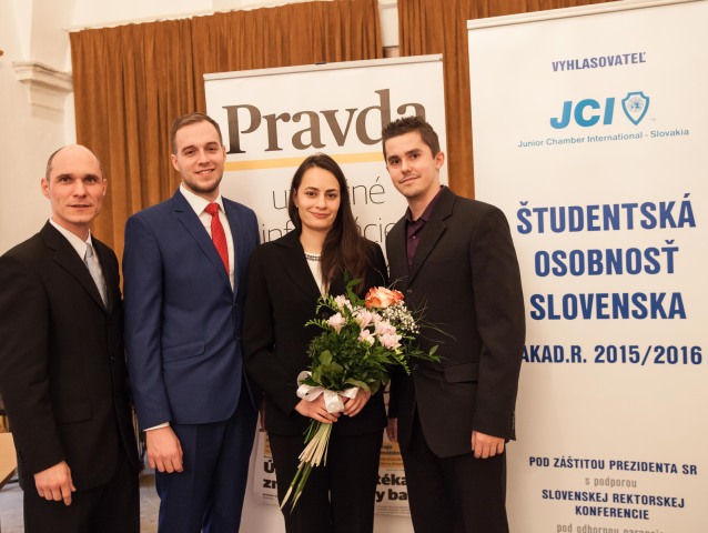 studentska osobnost slovenska, jozef lukac, michal stens, veroni