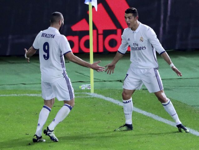Cristiano Ronaldo, Karim Benzema, Real Madrid